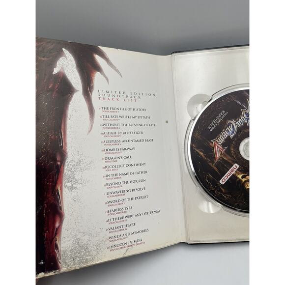 The Art of Soul Calibur V 5 Artbook and Soundtrack CD Authentic Original - Picture 7 of 8